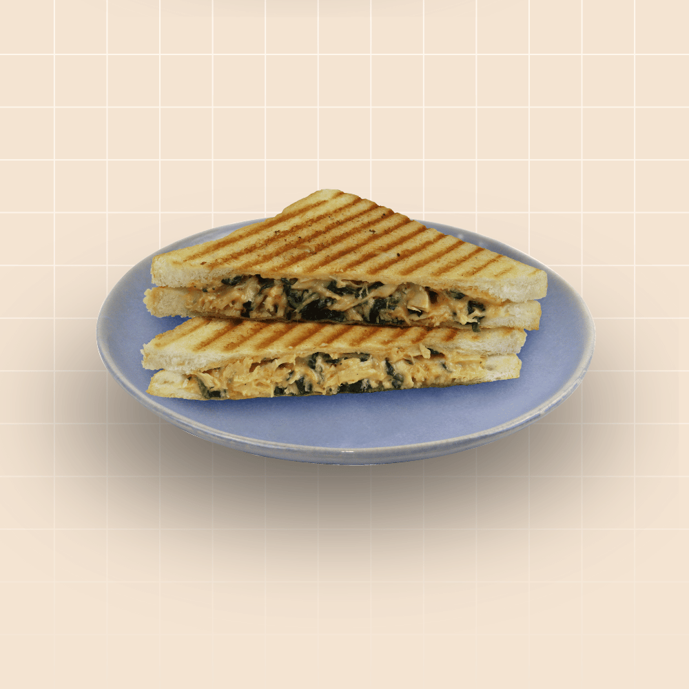 PANINI SANDWICHES - CHICKEN & SPINACH